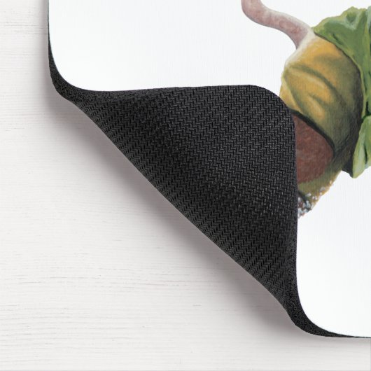 Wererat Snowboard Fantasy Art Mouse Pad Mousepad (Ecke)