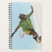 Wererat Snowboarder Fantasy Art Planner Planer (Vorderseite)