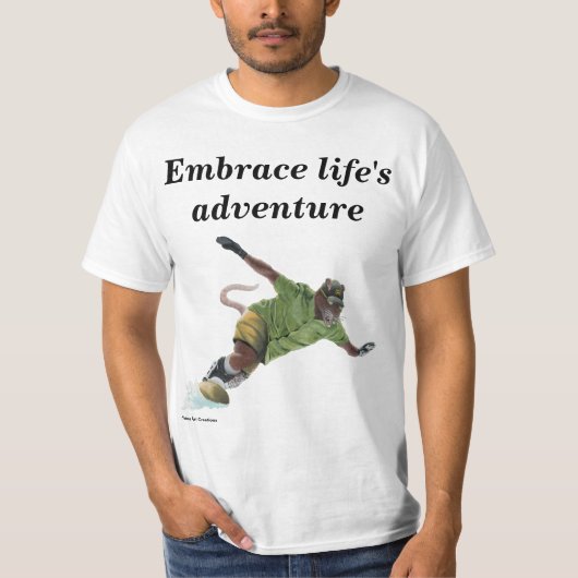 Wererat Snowboarder Sport Fantasy Art Shirts (Vorderseite)
