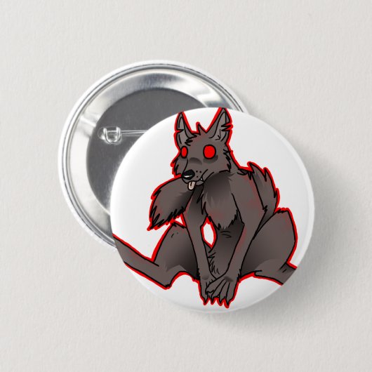 Werewolf-Abzeichen Button (Vorne & Hinten)