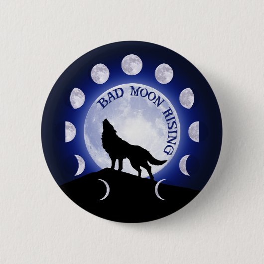 Werewolf-Abzeichen Button (Vorderseite)