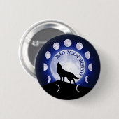 Werewolf-Abzeichen Button (Vorne & Hinten)