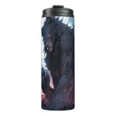 Werewolf Anime style artwork Tumbler Thermosbecher (Vorderseite)