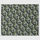 Werewolf Ate The Village Hochglanzpapier Geschenkpapier (Flach)