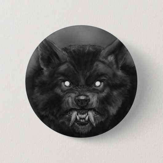 Werewolf-Button/Knopf Button (Vorderseite)