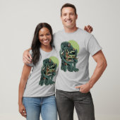 Werewolf Cartoon Halloween T-Shirt (Unisex)