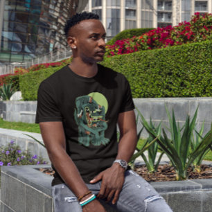 Werewolf Cartoon Halloween T-Shirt