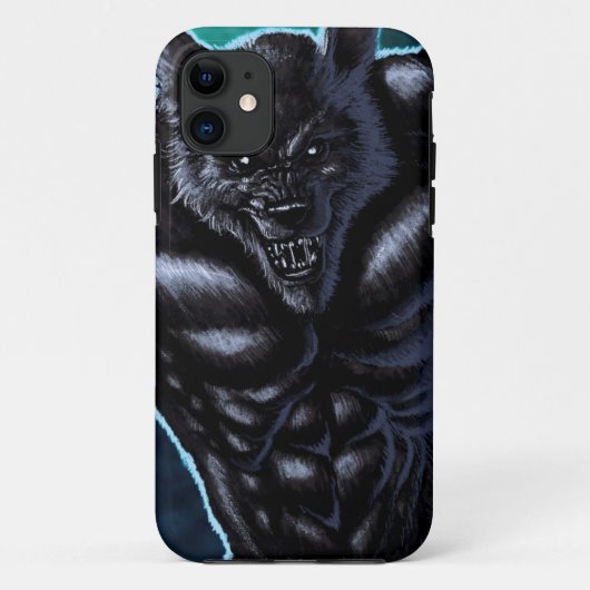 Werewolf Case-Mate iPhone Hülle (Rückseite)