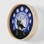 Werewolf Clock Wanduhr (Winkel)
