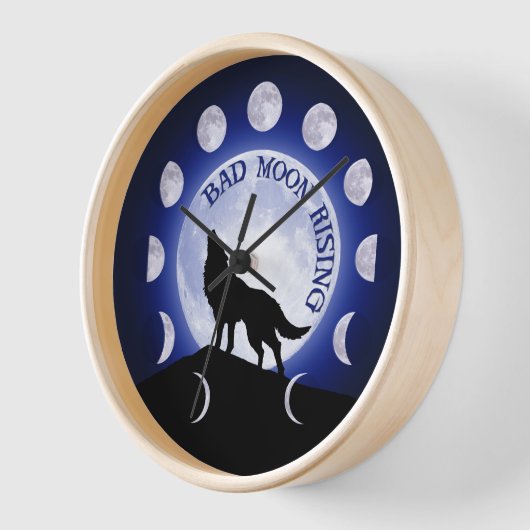Werewolf Clock Wanduhr (Winkel)