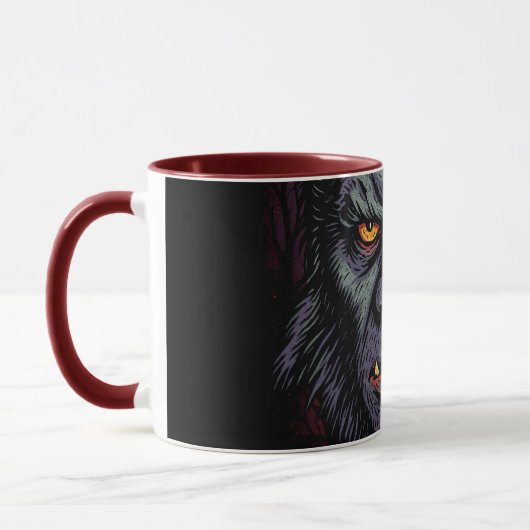 Werewolf Curse Tasse (Links)