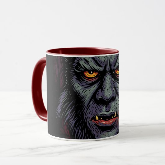 Werewolf Curse Tasse (Vorderseite Links)