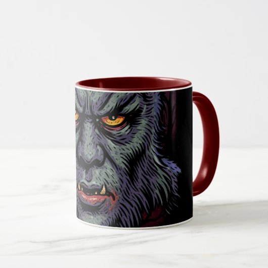Werewolf Curse Tasse (VorderseiteRechts)