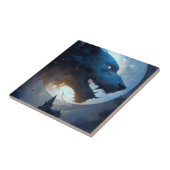 Werewolf Dark Fantasy Horror Fliese (Seite)
