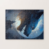 Werewolf Dark Fantasy Horror Puzzle (Horizontal)