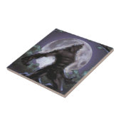Werewolf, der am Mond heult Fliese (Seite)