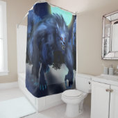 Werewolf Duschvorhang (Beispiel)