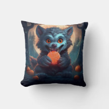 Werewolf Eating Candy