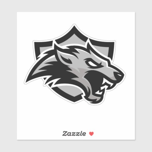 Werewolf Emblem Aufkleber (Blatt)