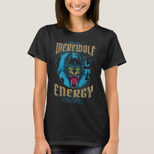 Werewolf Energy Primal Instinkt Entwirnter Horror T-Shirt