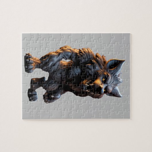 Werewolf Figure Jigsaw Puzzle (Horizontal)