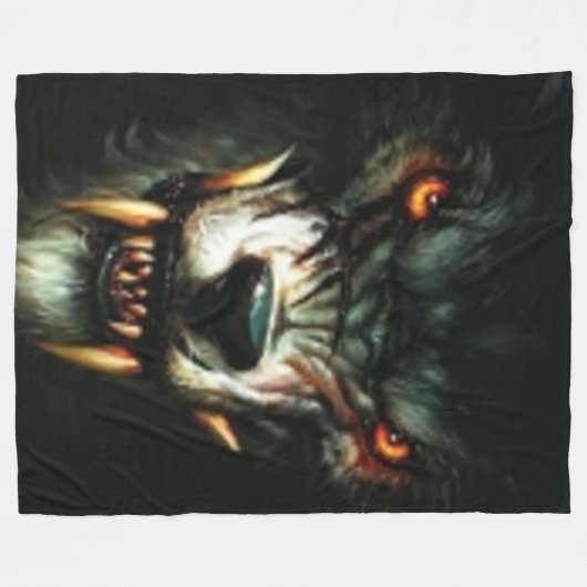 WEREWOLF FLEECEDECKE (Vorderseite (Horizontal))