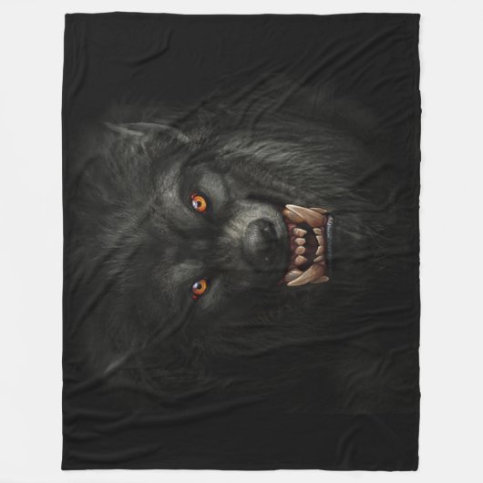 WEREWOLF FLEECEDECKE (Vorderseite)