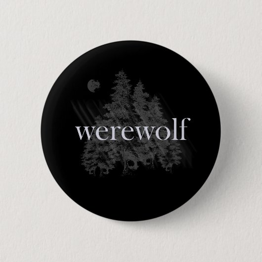 Werewolf Forest Button (Vorderseite)