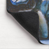 Werewolf-Frau Mousepad (Ecke)