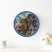 Werewolf Full Moon Große Wanduhr (Zuhause)
