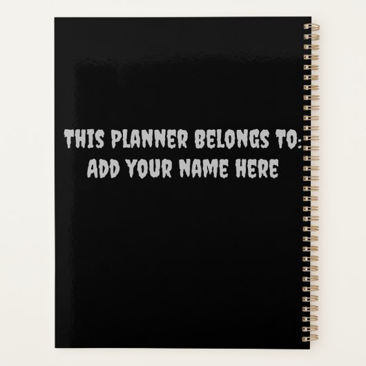 Werewolf Full Moon Planer (Rückseite)