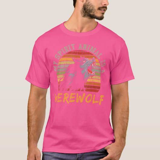 Werewolf Full Moon Werewolf T-Shirt (Vorderseite)