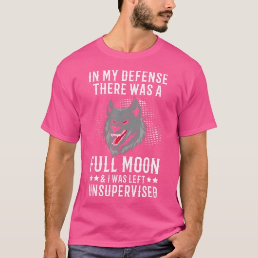 Werewolf Full Moon Werewolf T-Shirt (Vorderseite)