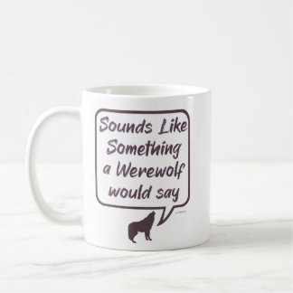 Werewolf Funny Party Game Anklage Sprichwort Kaffeetasse