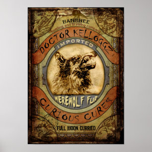 Werewolf Fur Poster