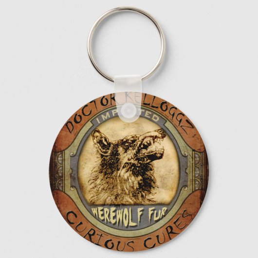 Werewolf Fur Schlüsselanhänger (Vorderseite)