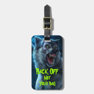 Werewolf-Gepäckmarke Gepäckanhänger