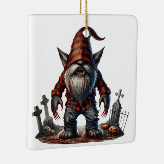 Werewolf Gnome Keramikornament (Rechts)