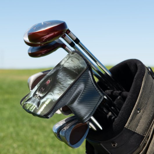 Werewolf Golf Club Putter Kopf Abdeckung Headcover (In Situ)
