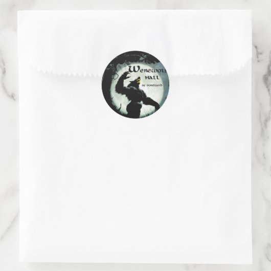 Werewolf Hall Stickers (Tasche)