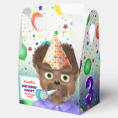 Werewolf Halloween Geburtstagsparty Geschenkschachtel (Geöffnet)