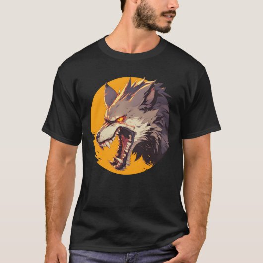 Werewolf Halloween-Junge T-Shirt (Vorderseite)