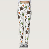🐺 Werewolf Halloween Leggings 🎃 💀 (Vorderseite)