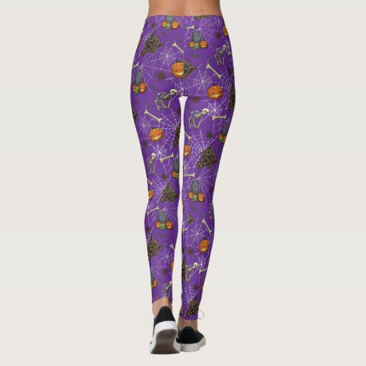 🐺 Werewolf Halloween Leggings 🎃 💀 (Rückseite)
