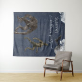 Werewolf-Halloween-Party Wandteppich (Beispiel (Horizontal))