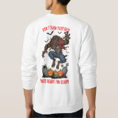 🐺 Werewolf Halloween Sweatshirt 🎃 💀 (Rückseite)