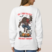 🐺 Werewolf Halloween Sweatshirt 🎃 💀 (Rückseite)