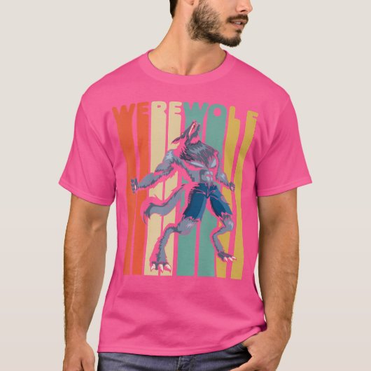 Werewolf Halloween T-Shirt (Vorderseite)