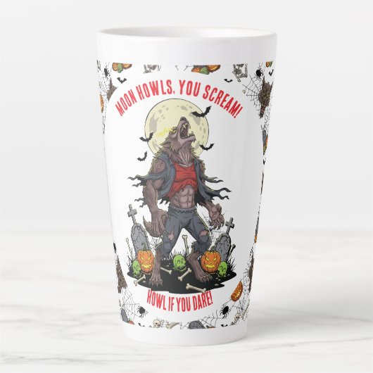 🐺 Werewolf Halloween Tasse 🎃 💀 (Vorderseite)