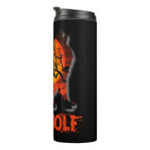 Werewolf Halloween Thermosbecher (Nach rechts gedreht)